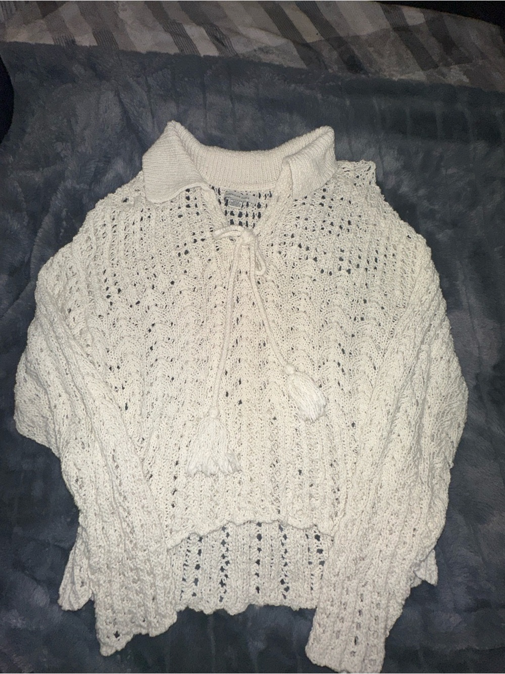 American eagle collared sweater